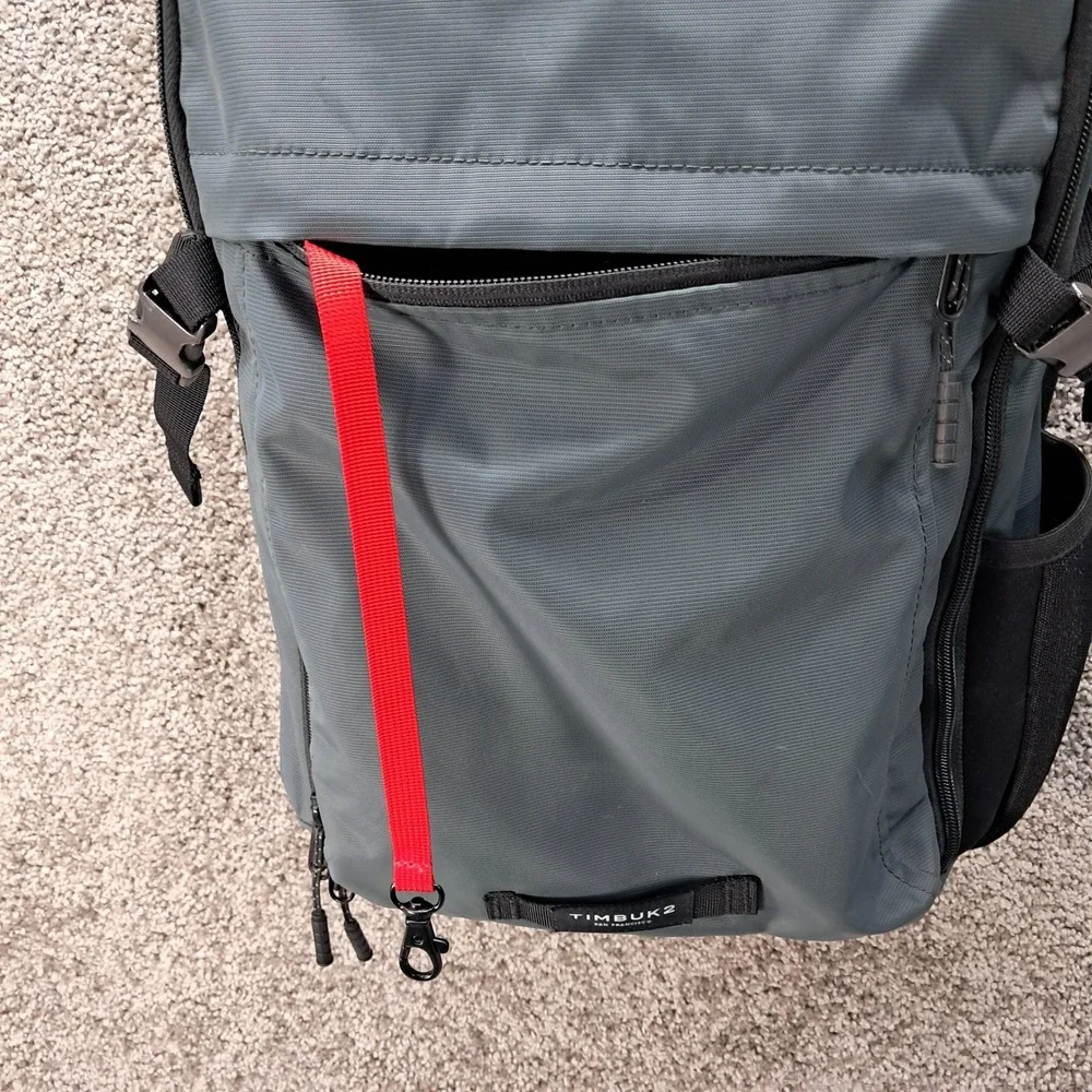 Timbuk2 Lane Commuter Backpack Gray Laptop Bag One Size OS